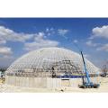 Structure du bâtiment de stockage LF Dome